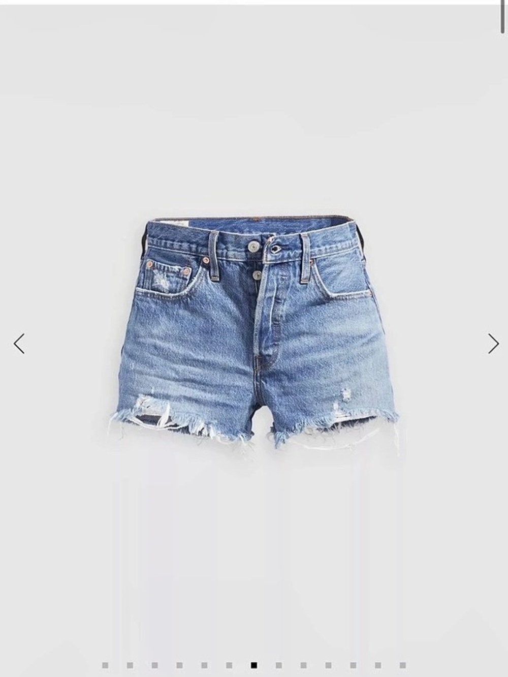 Levi's 501® Original Fit High Rise Women's Shorts Jean Shorts Blue